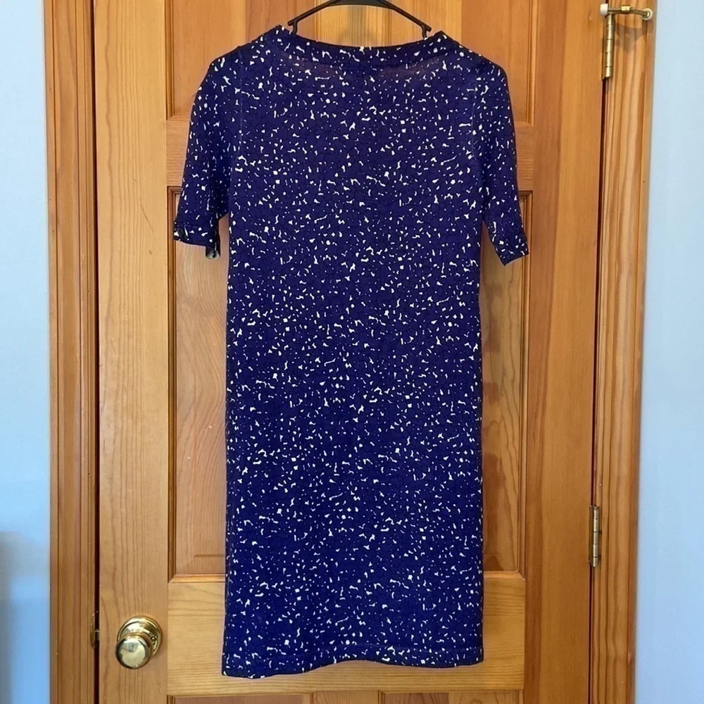 𝅺j. Crew Blue Dress